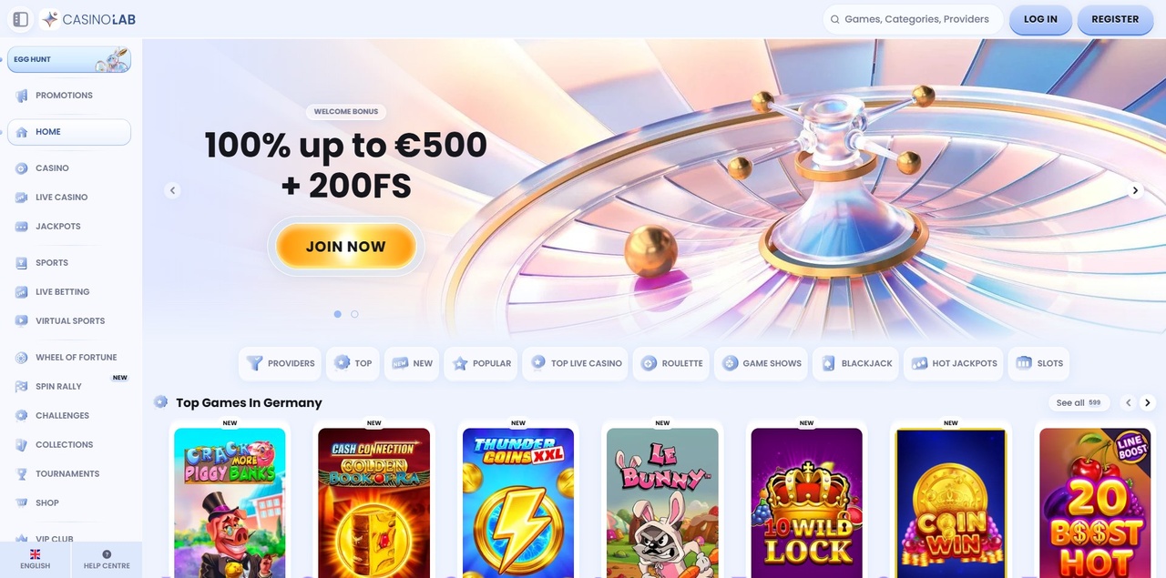 Casinolab Casino – Neue PAGCOR-Plattform 2026 Casino